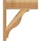 Ekena Millwork Funston Block Rough Sawn Outlooker, Western Red Cedar, 8"W x 24"D x 28"H OUT08X24X28FST05RWR - alternate 2